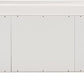 Storage Bench with 2 Drawers and 2 Cabinets, Pine Wood Shoe Bench with Removable Cushion for Living Room, Entryway 42.5" L x 15.9" W x 17.5" H (White)