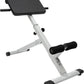 Roman Chair, Hyperextension Bench Roman Chair Adjustable Back Extension Machine Lower Back Exercise Equipment Multi-Functional Workout Bench for Home Gym Full Body Abs Glutes Core Muscles
