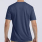 Boladeci Men's Swim Shirt Short Sleeve UPF 50+ Sun Protection SPF UV Moisture Wicking Lightweight Quick Dry Rash Guard