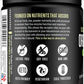 Organic Greens Superfood Powder, Cold Pressed Vegan and Keto Powder, Non-GMO, Low Calorie Daily Green Juice Powder