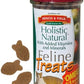 Bench & Field Holistic Natural Healthy Kitty Cat Treats | Crunchy Fish-Shaped Bites | Delicious Seafood Flavored Snack, 3-Ounce (Pack of 3 Bottles)