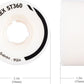 Rollerex ST360 92A Roller Skate Wheels (8-Pack) (Color Options) - Indoor Outdoor - Use for Quad Skate Wheel Replacement (Prime White)