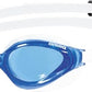 ARENA Unisex Python Racing Swim Goggles for Men and Women Anti-Fog No Leak Max Comfort Dual Strap, Mirror/Non-Mirror Lens