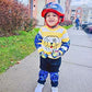 Soft-Style Kids Knee and Elbow Pads with Bike Gloves, Flexible Impact-Resistant Gear for Ages 2-11, Designed for Balance Bikes, Roller-Skating, and Skateboarding