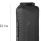 Sea to Summit Big River Dry Bag, Heavy-Duty Dry Storage, 35 Liter, Jet Black