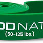 WOD Nation Pull Up Assistance Bands (10-175lbs Band) - Best for Pullup Assist, Chin Ups, Resistance Bands Exercise, Stretch, Mobility Work & Serious Fitness - 41 inch Straps