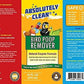 Absolutely Clean Amazing Bird Poop Remover - Just Spray/Wipe - Safely & Easily Removes Bird Messes - Use Indoor/Outdoor - Made in The USA