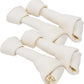hotspot pets 10 Inch Large Rawhide Dog Bones - Made from Grass Fed Cows - Long Lasting Chews Great for Dental & Oral Care - Bones for Aggressive Chewers & Large Dogs (10 Inch - 4 Count)