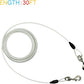 Petest 30ft Reflective Tie-Out Cable for Heavy Dogs Up to 125 Pounds
