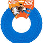 Nerf Dog Tire Flyer Outdoor Dog Toy, 10 Inch Flying Disc Dog Fetch Toy, Rubber Dog Toy for Medium Dogs and Large Dogs, Blue
