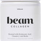Beam Collagen Powder, Collagen for Women, Collagen with Hyaluronic Acid, Collagen Peptides Type 1 and 3, with Biotin, Grass Fed Bovine, Third-Party Tested, Best for Coffee, Vitamin C, 60 Servings