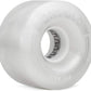 Bont Skates - Glow Light Up LED Quad Roller Skate Wheels - Recreational Street Outdoor Skating - 62x35mm 83A - Set of 4 Wheels (Pearl White)
