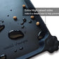 Hoki Found Silicone Pet Food Mats Tray - Non Slip Pet Bowl Mats Placemat - Dog Cat Feeding Mat - Waterproof Dog Food Mats -Pet Water Mats for Floors -Black