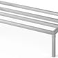 24 in X 48 in. Aquarium Stand | Industrial Style Aluminum Fish Tank Base with Open Frame Design