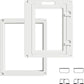 Clear Acrylic Dog Playpen Indoor, Easy Assemble Clear Pen for Pet Puppy Pig, 【𝐅𝐑𝐄𝐄 𝐓 𝐭𝐲𝐩𝐞 𝐩𝐢𝐞𝐜𝐞-𝐂𝐮𝐬𝐭𝐨𝐦𝐞𝐫 𝐬𝐞𝐫𝐯𝐢𝐜𝐞】 Sturdy & Easy Cleaning Dog Fence (23.6" H, Door+Panel)