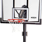 Lifetime 90061 Portable Basketball System, 52 Inch Shatterproof Backboard,Black