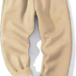 Yameekamulga Men's Winter Fleece Pants Sherpa Lined Sweatpants Active Athletic Running Jogger Track Causal Pants
