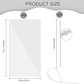 Pet Cage Liner Protection, Rabbit Cage Plastic Panels, 12 PCS Cage Urine Guard for Rabbit, Guinea Pig, Hamster, Hedgehog, Chinchilla, Ferret, Bunny - Transparent, 11.8"x5.9"