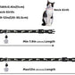 Personalized Breakaway Cat Collars Glow-in-The-Dark with ID Tag, Bell - Safety Quick - Release, Customizable for Female Male Kittens & Cats (Black)