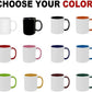 Custom Mug, Customized Photo Coffee Mug Oil Painting Effect, Personalized 11 Oz Ceramic Mug with Text Photo, Taza Personalizadas for Men Women