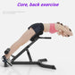 ComMax Hyperextension Roman Chair Back Extension Bench Foldable Workout Bench Machine for Home GYM Adjustable Waist Abdominal Back Trainer