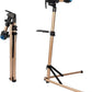 Bike Repair Stand -Shop Home Bicycle Mechanic Maintenance Rack，bike rack (golden（two legs）)