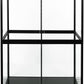 REPTIZOO 135 Gallon Glass Reptile Terrarium Tank, 36" x 18" x 48" Wide & Tall Reptile Terrarium, Chameleon Cage with Sliding Front Door Top Screen Ventilation, Easy Assembly