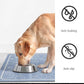 Pet Feeding Mat-Absorbent Dog Mat for Food and Water Bowl-No Stains Quick Dry Water Dispenser Mat-Dog Accessories Pet Supplies-Bowl for Messy Drinkers（BLUEDOGS,17"x28"