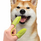 Pet Toothbrush， Dog Teeth Cleaning, Dog Finger Toothbrush，Double Ended