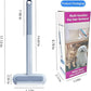 Pet Hair Remover for Furniture, Reusable Multifunctional Cat and Dog Hair Removal Tool, 17-Inch, Extra Long Handle, Gentle on Couch, Carpet, Clothes, Bedding, Tile, Car Seats