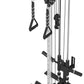 ER KANG Wall Mount Cable Station, Cable Crossover Machine with 18 Positions Dual Pulley System for Home Gym Fitness Equipment