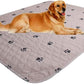 Washable Dog Pee Pads with Puppy Grooming Gloves,Puppy Pads,Reusable Pet Training Pads,Large Dog Pee Pad,Waterproof Pet Pads for Dog Bed Mat,Super Absorbing Whelping Pads
