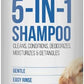 8 floz 5 in 1 Dog Shampoo for Itchy Skin - Sensitive Skin Dog Shampoo for Smelly Dogs - Dog Shampoos & Conditioners - Made in The USA