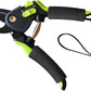Soft Grip Pruning Shears for Weak & Arthritic Hands – Easy-Cut Garden Clippers with Comfort Handle Design
