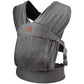 Ergonomic Baby Carrier for Newborns to Toddlers, Skin-Friendly and Soft Front Baby Carrier Wrap, Easy Breastfeeding, Lightweight and Breathable, Perfect Baby Shower Gifts (Dark Grey)