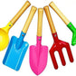 IELEK Gardening Tools Trowel, Rake, Shovel, Spoon, Fork for Gardening Tools Best Outdoor Easter Gift