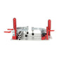 Coping Sled, High Security 144 5 Mm Maximum Clamping Width Aluminum Alloy 0 48 Mm Clamping Range Clean Cutting Milling Table Coping Sled for Carpentry