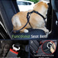 Dog Seat Belt, Safety Vest Dog Car Harness with Adjustable Buckle Dog Seat Belt for Vehicle Nylon Pet Safety Seat Belts Heavy Duty(M, Purple)