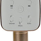Sing-Along PRO Bluetooth Microphone - Wireless Karaoke Mic for Kids & Adults - Portable Home Karaoke Mic with Stereo Audio (Rose Gold)