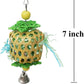 Bird Toys for Conures Parakeet, Birds Cage Accessories, Bird Shredding Foraging Toys for Cage