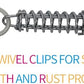 Petest 25ft Reflective Tie-Out Cable with Buffer Spring for Large Dogs Up to 90 Pounds