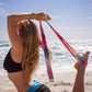 yogadesignlab YOGA DESIGN LAB | The Yoga Strap | Luxurious, Extra Long, Super Soft, Eco Printed | Studio Quality, Adjustable | Safely Stretch Further and Hold Longer | 8 ft Long