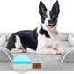 Comfort Expression Orthopedic Memory Foam Dog Bed, Waterproof Dogs Beds Large Sized, Washable Cooling Dogs Beds with Removable Cover, Pet Sofa with Bolster(Large,Light Grey)