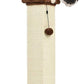 Amazon Basics Cat Scratcher - Indoor Classic Single Cat & Kittens Scratching Post with Sisal Rope, Jute Fiber, Large (35.4"H) - Brown