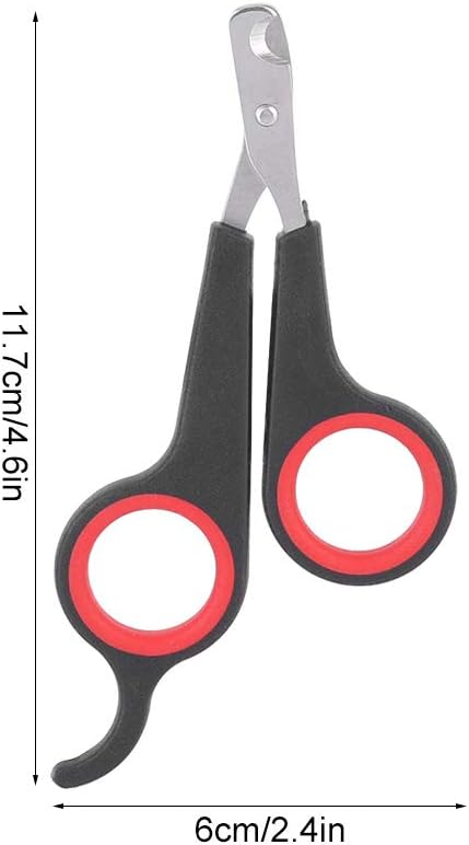 Cat Nail Clipper, Cat Nail Trimmers Cat Claw Clippers Small Dog Nail Clippers Bird Nail Scissors Stainless Steel Parrot Cage Essential Grooming Accessory for Small Animals Ferrets Bunny Rabbit Puppy