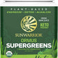 Sunwarrior Vegan Organic Greens Probiotic Powder | 2 Billion CFU Probiotics Organic Raw Juice Soy Free Gluten Free Dairy Free Sugar Free Kosher | Mint 90 Servings | Ormus Supergreens