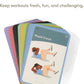 Bodyweight Elevate Exercise Cards: Home Workout Series Card Deck - Comprehensive At-Home Fitness System with 65 Exercises, 8 Bonus Challenges, and 4 Unique Workout Formats.