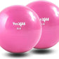 Yes4All Weighted Toning Balls for Exercise, Soft Medicine Balls for Exercise, Pilates, Yoga, Balance, Flexibility, 2-10lbs