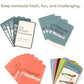 Dumbbell Phoenix Framework: Home Workout Series - Comprehensive Fitness System with Transformation Journal, Elevate Card Deck, Burndown Tracker, Digital Vault Access, and Accountability System -