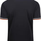 Esabel.C Jacquard Golf Shirts for Men Moisture Wicking Short Sleeve Performance Dry Fit Active Mens Polo Shirts